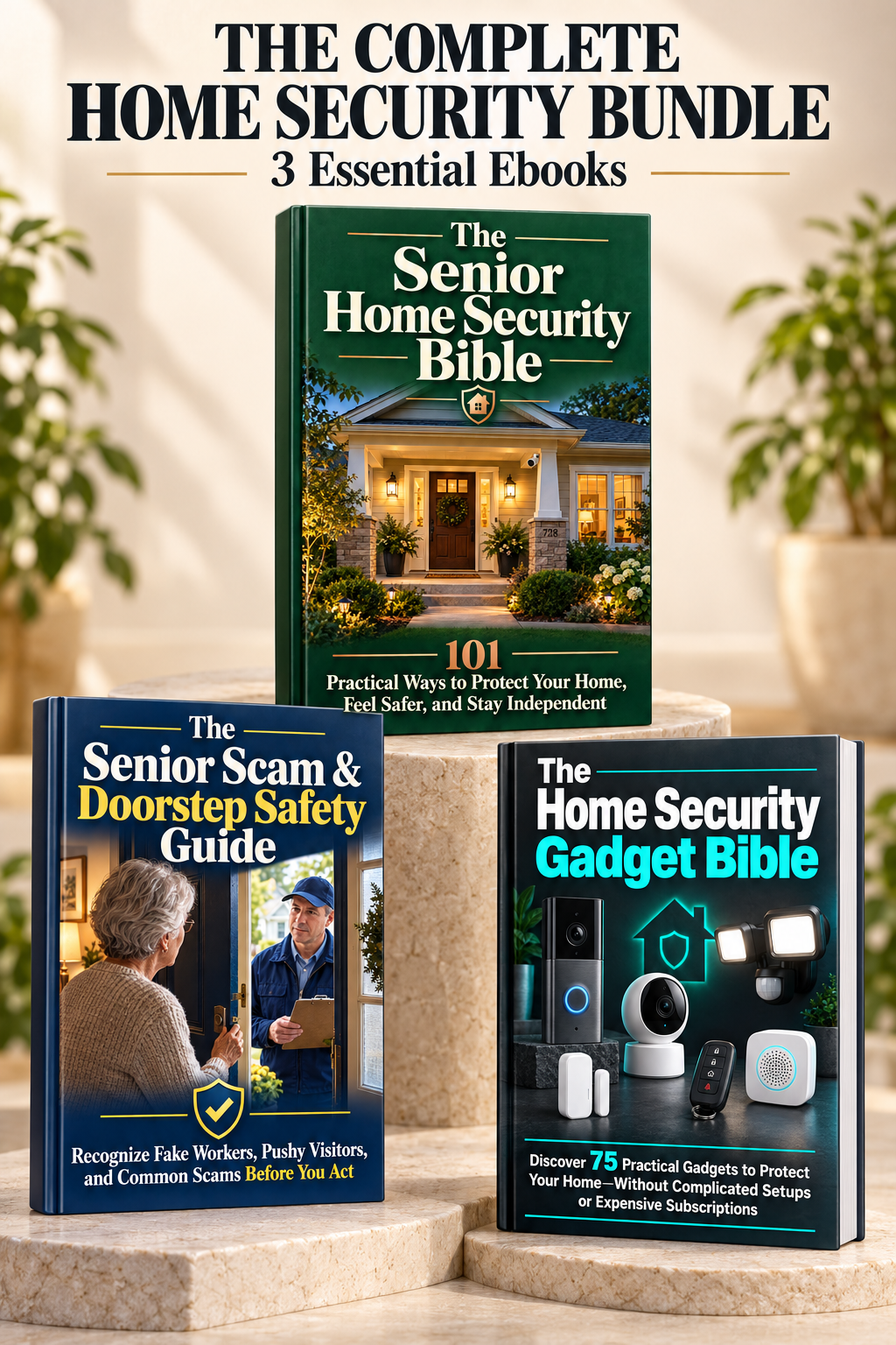 The Complete Home Security Bundle—all three ebooks